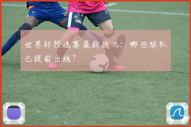 世界杯预选赛最新战况：哪些球队已提前出线？